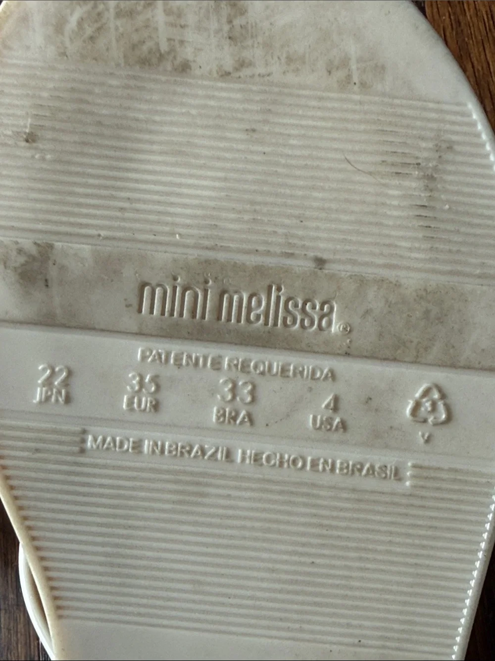 Mini Melissa girls jelly